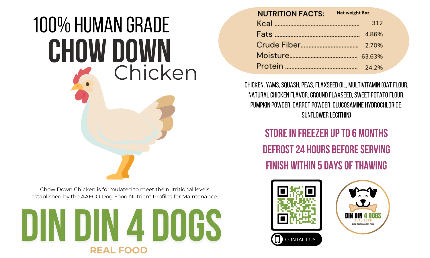 Chow down dog clearance food