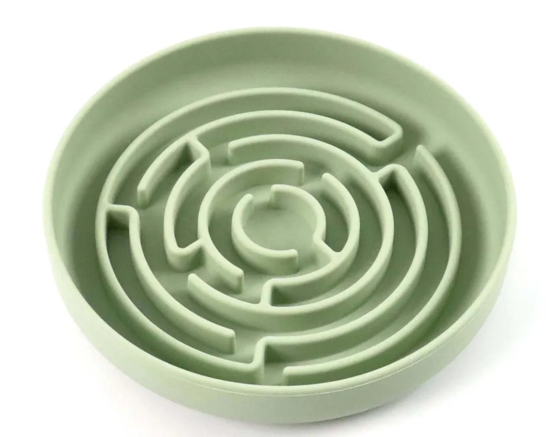 Silicone Slow Feeder Green