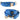 Blue Checker Collar + Leash Set