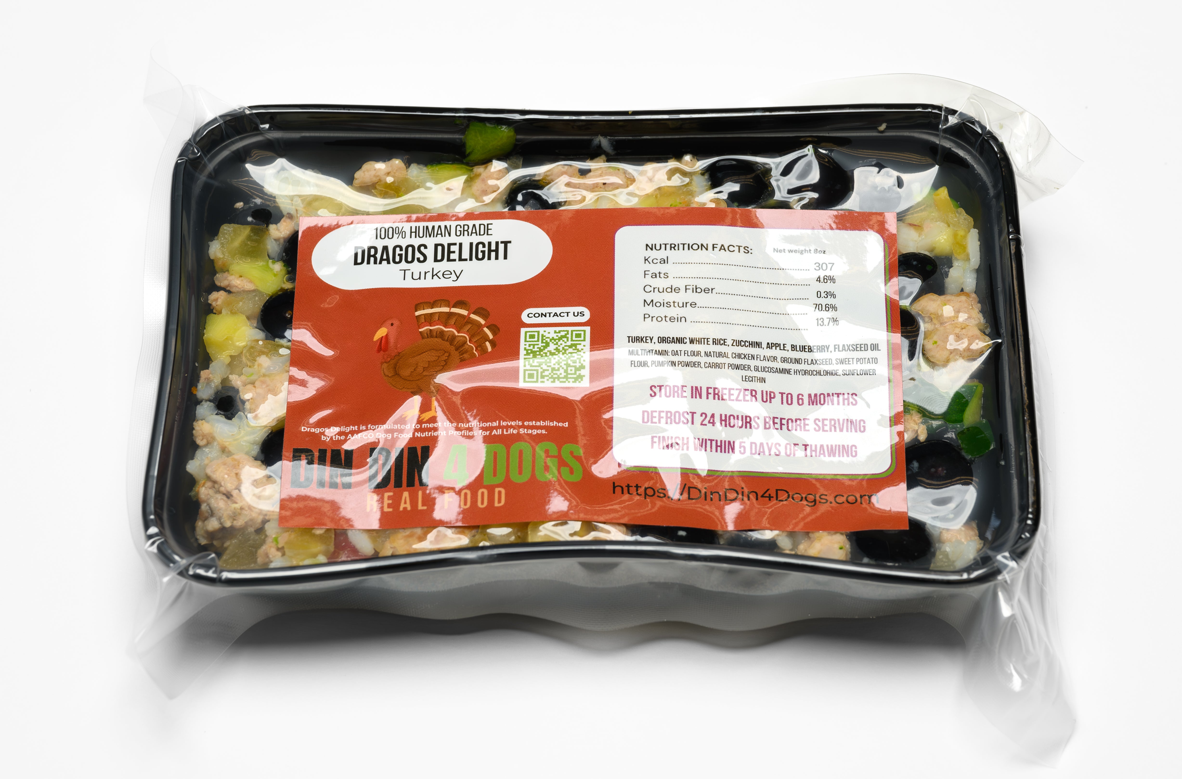 NEW Dragos Delight -case includes 24, 8oz meals