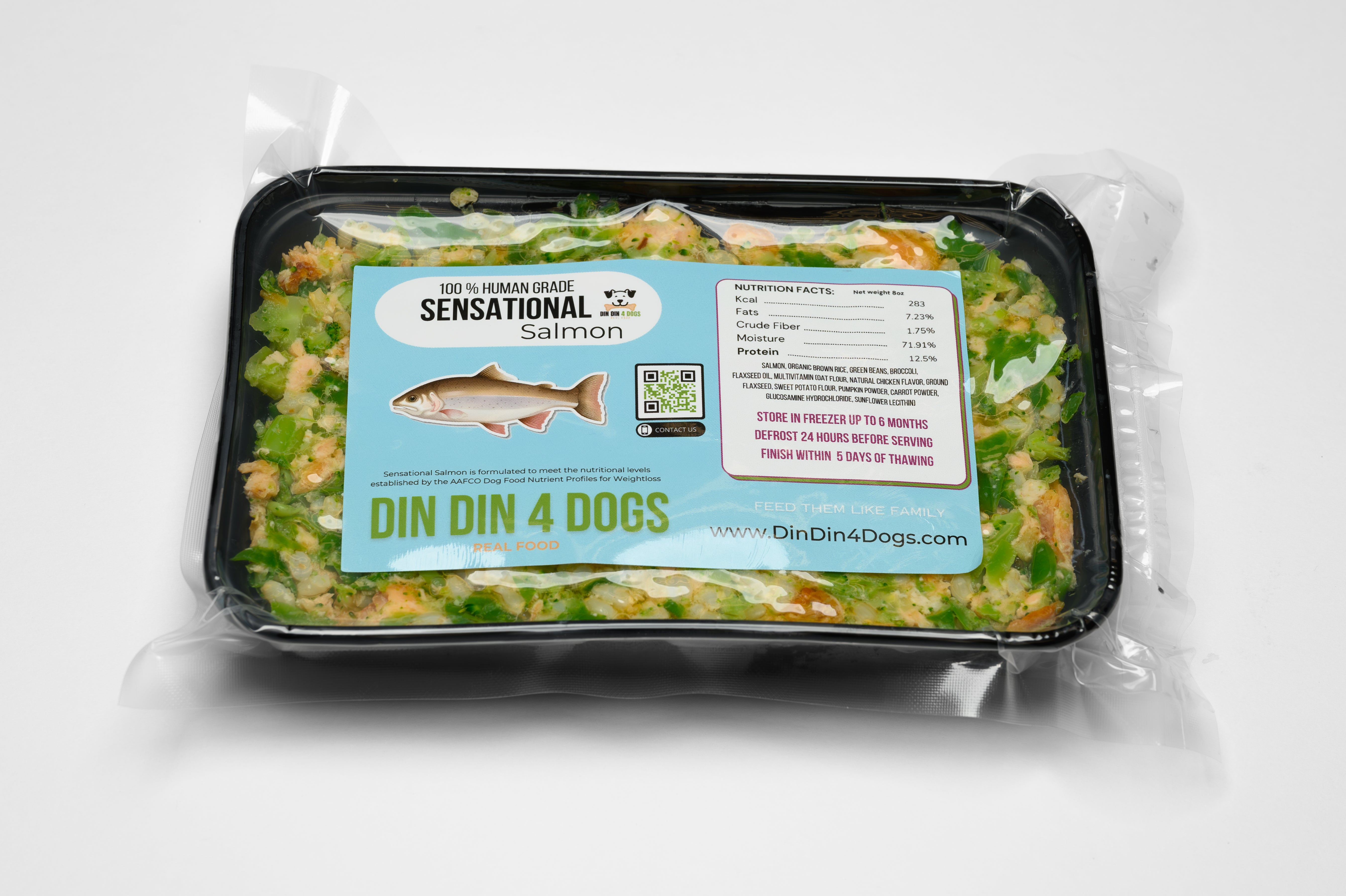 Sensational Salmon - case includes 24, 8oz meals